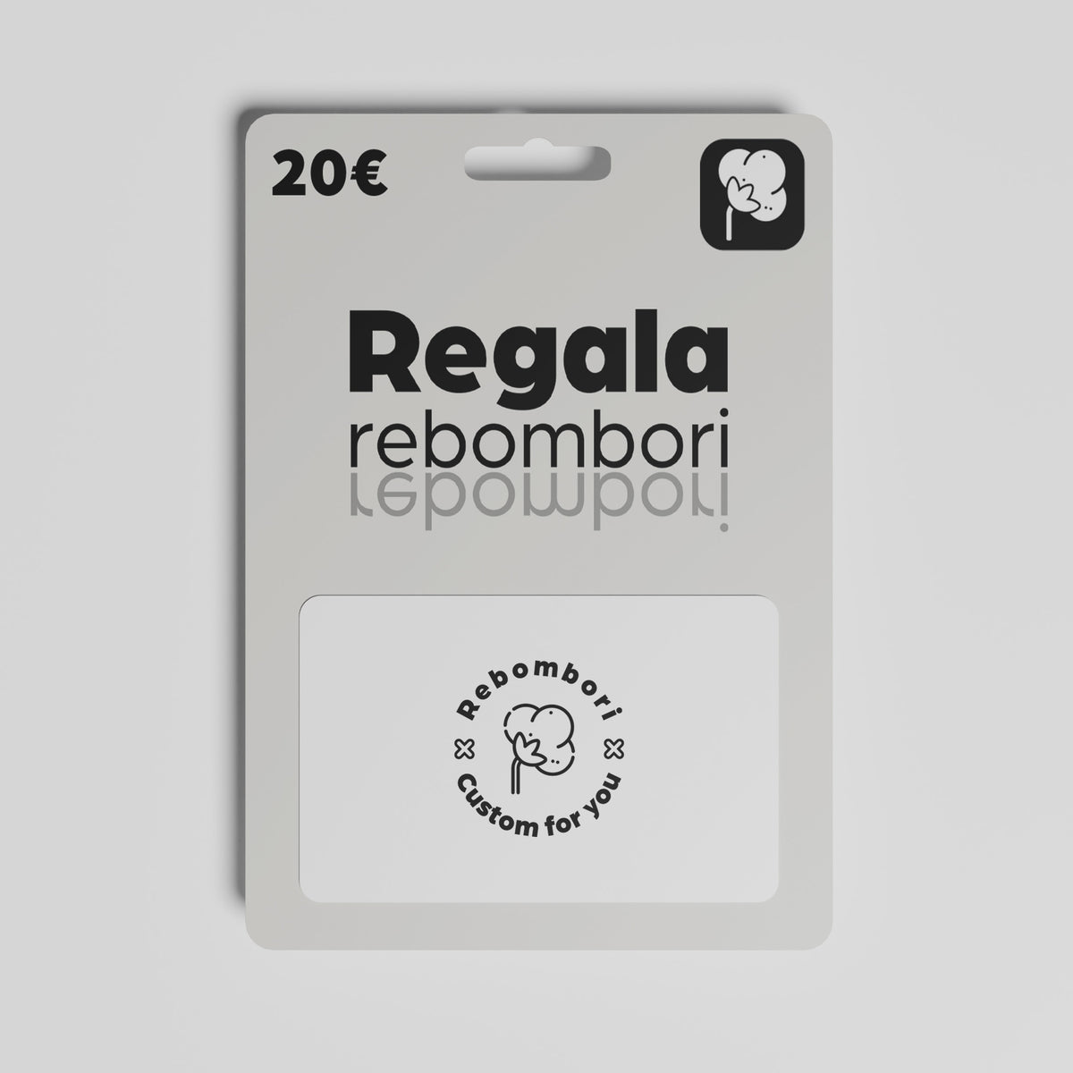 Tarjeta regalo | Rebombori.es